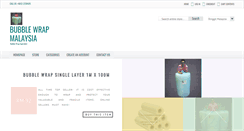 Desktop Screenshot of bubblewrap.com.my