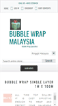 Mobile Screenshot of bubblewrap.com.my